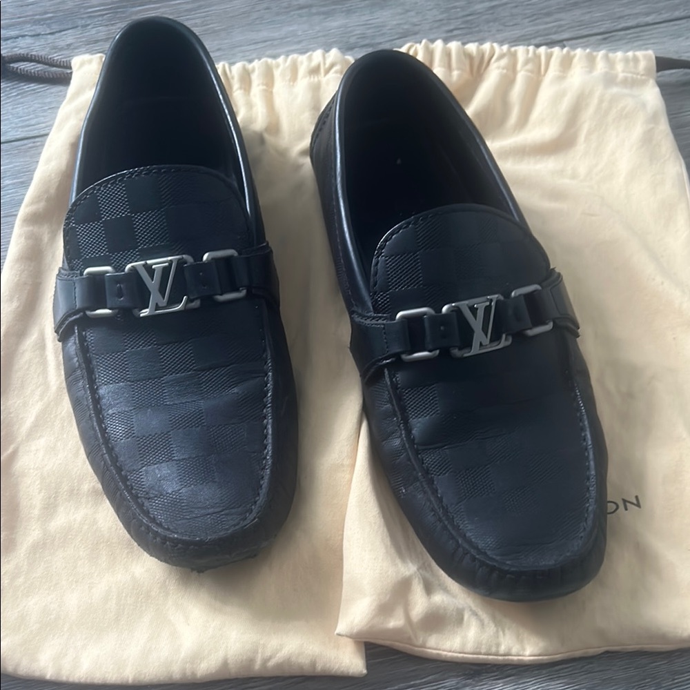 Louis Vuitton Black Loafers for Men